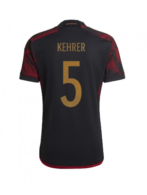 Moški Nogometna dresi replika Nemčija Thilo Kehrer #5 Gostujoči SP 2022 Kratek rokav